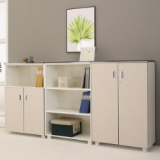 카멜레온 화이트에쉬 3단장식장