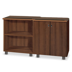 PWM-112B 2단 오픈장 (갈색유리)