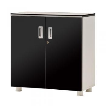 카멜레온 블랙오크 2단장식장