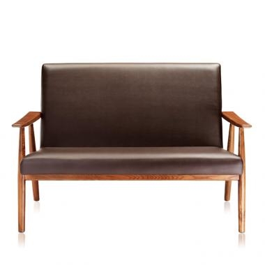 사브리나 원목 인조가죽 소파시리즈