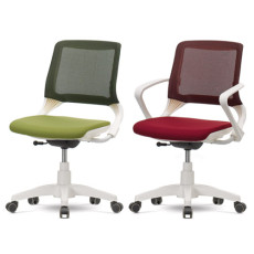 루시메쉬 회전의자(화이트프레임)