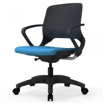 루시 회전의자(블랙 프레임)