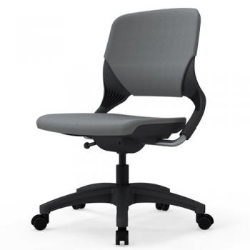 루시 회전의자(블랙 프레임)