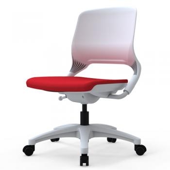 루시 회전의자(화이트 프레임)