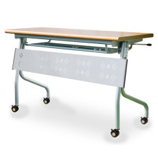 Y형 접이식 수강용테이블(철재가림판)