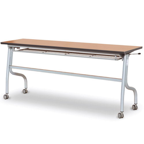 접이식 수강용책상(선반:철선/가림판무)