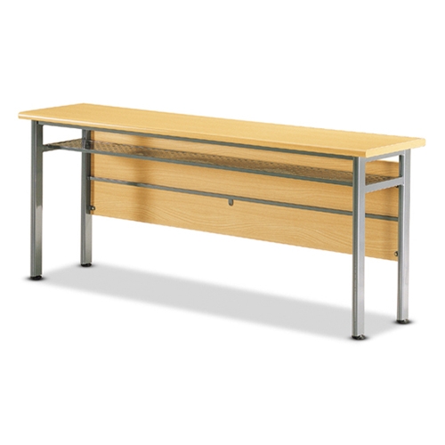 고정식 교육용책상(목재가림판)