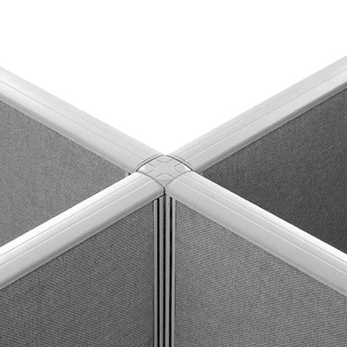 45T PVC 파티션(투명유리)