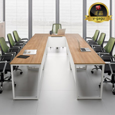 시그니처 연결형 회의테입블(가림판포함)