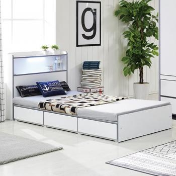 2240-1 1단/2단 수납 A형 침대