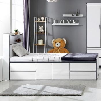 2240-1 1단/2단 수납 A형 침대