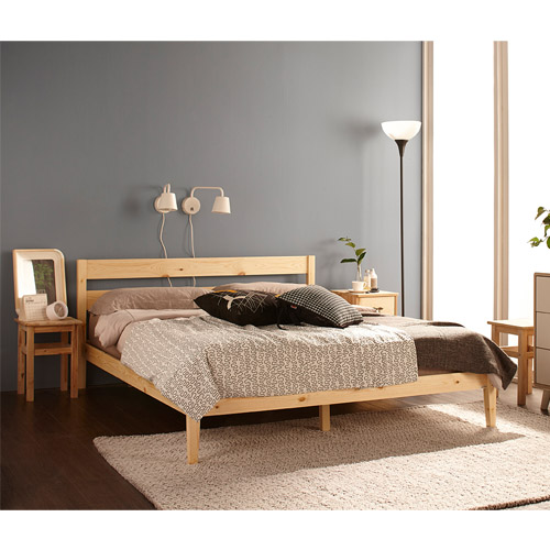 2236-1 원목 침대