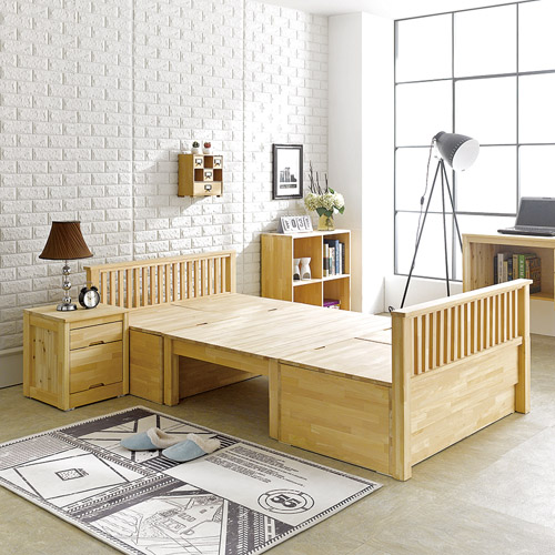 2156-1 503 원목 테이블 수납침대