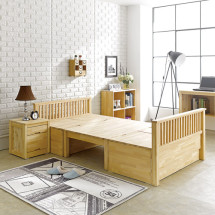 2156-1 503 원목 테이블 수납침대