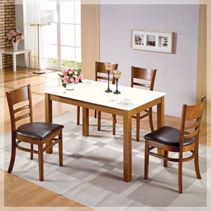 888-1 케빈 하이그로시 식탁세트(2인/4인)