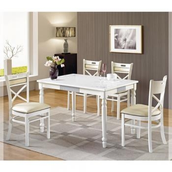 1086-1 엑스하이그로시식탁(2인/4인)