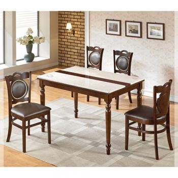 1044-1 선플라워대리석식탁(2인/4인)