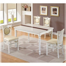 1044-1 선플라워대리석식탁(2인/4인)