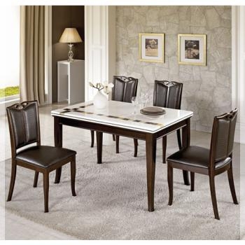 1036-1 몽블랑대리석식탁(2인/4인)