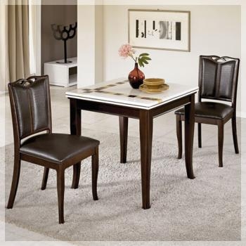 1036-1 몽블랑대리석식탁(2인/4인)