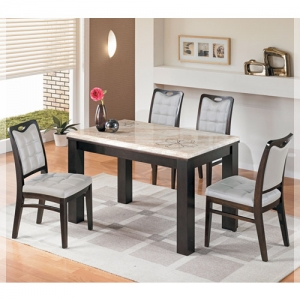 1032-1 202꽃대리석4인식탁