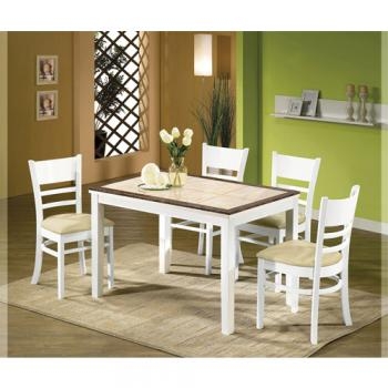 651-1 케빈 대리석 2인/4인 식탁 세트