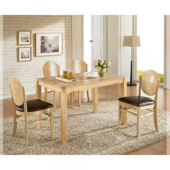 641-1 반달 2인/4인 식탁 세트