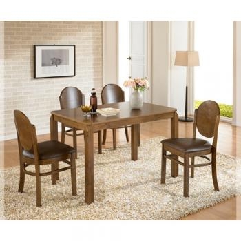 641-1 반달 2인/4인 식탁 세트