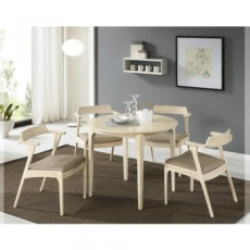 626-1 러셀 4인 원형 식탁 세트