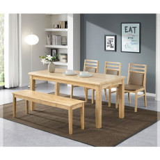 622-3 알바트로스 6인 벤치 식탁 세트