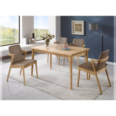 619-1 다비드 원목 4인 식탁 세트