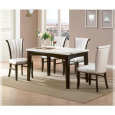 607-1 샹드리에 4인 식탁 세트