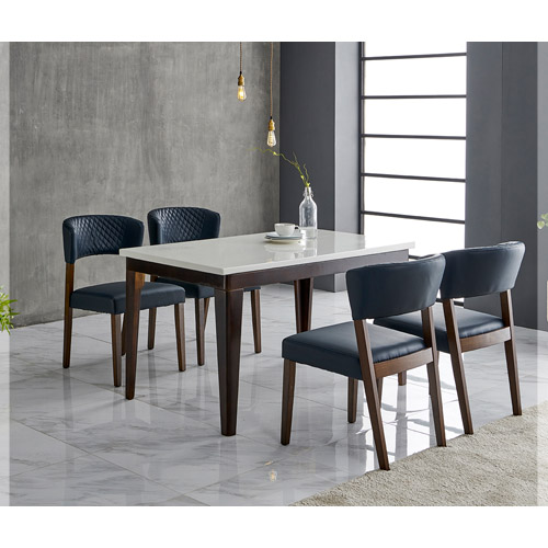 605-1 LW-3001 대리석 4인 식탁 세트