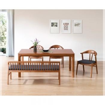 602-1 카라벨 4인/6인 벤치 식탁 세트