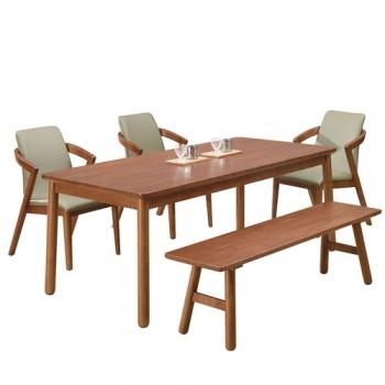 602-3 파코3 4인/6인 벤치 식탁 세트