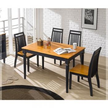 599-1 라벤더 4인 서랍형 식탁 세트