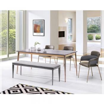 588-1 로망스 4인/6인 벤치 식탁