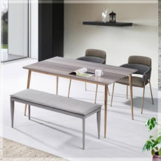 588-1 로망스 4인/6인 벤치 식탁
