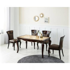 570-3 하노버 4인/6인 식탁 세트(매플)