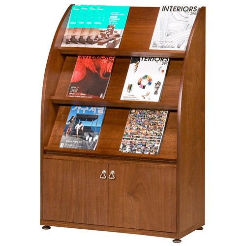 APH-1420 책진열대(천연무늬목)