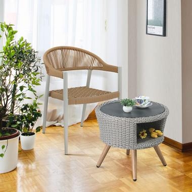 HFC-5158 펠타 라탄 의자