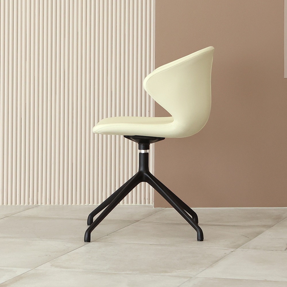 스푼 체어. Spoon chair (아이보리)