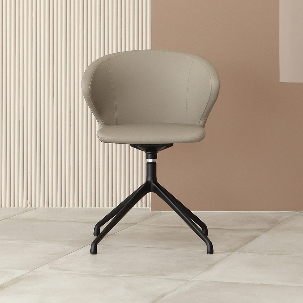 스푼 체어. Spoon chair (그레이)