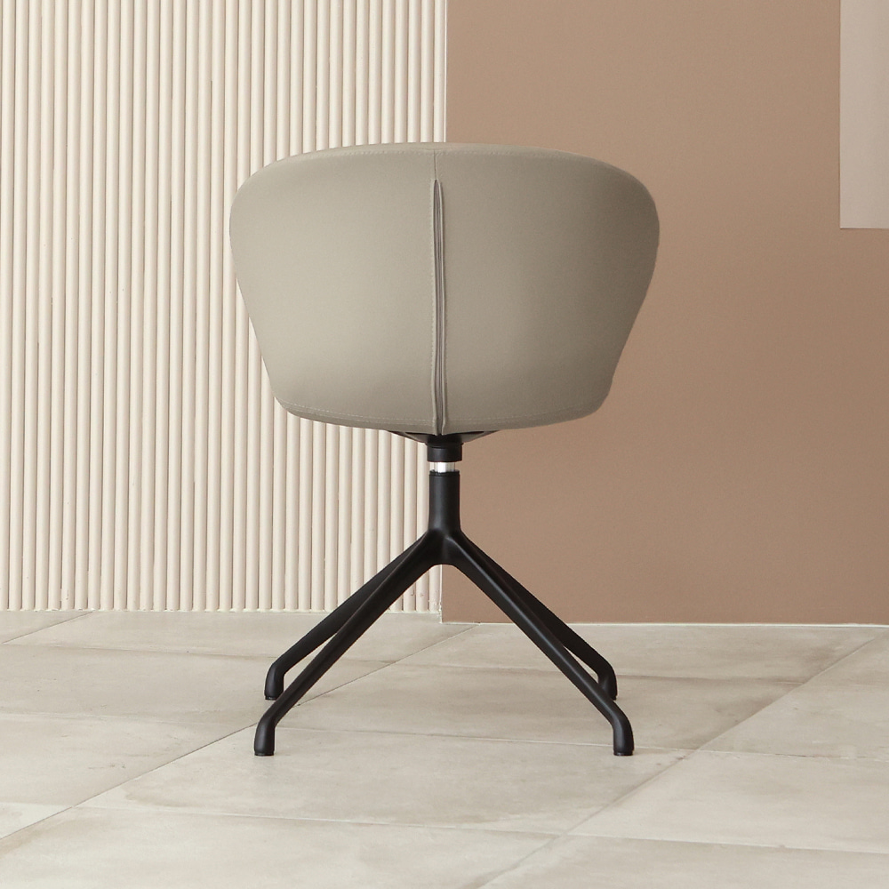 스푼 체어. Spoon chair (그레이)