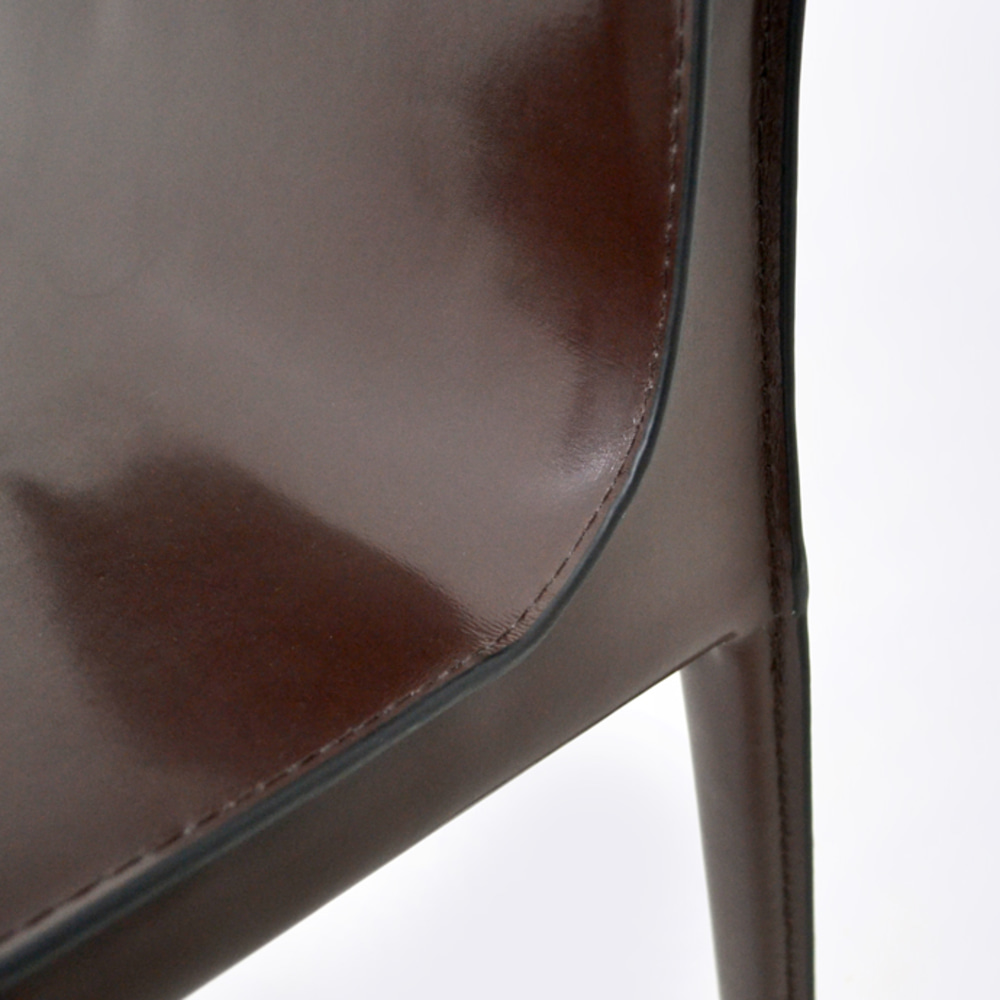 마룬 체어. Maroon chair (다크브라운)