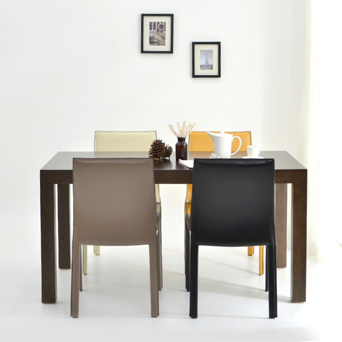 마룬 체어. Maroon chair (옐로우)