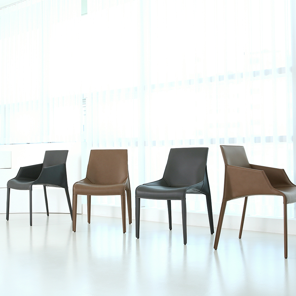 케처 암체어. Cecheo Arm chair (그레이)