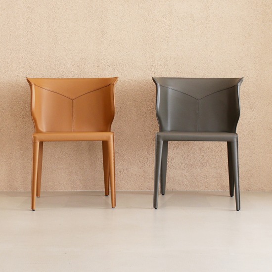 밀란 체어. Milan chair (라이트 브라운)