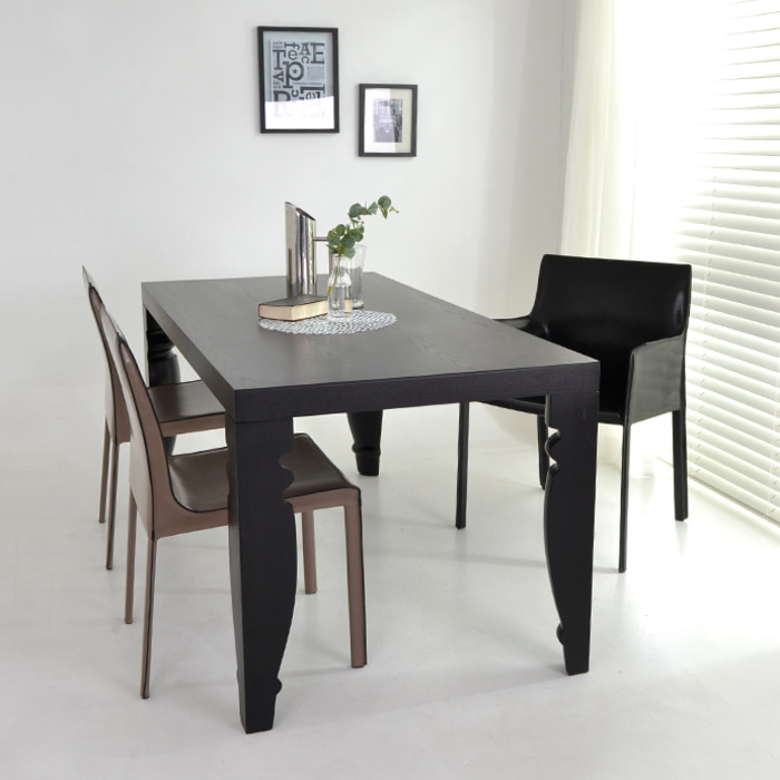 마룬 암체어. Maroon armchair (블랙)