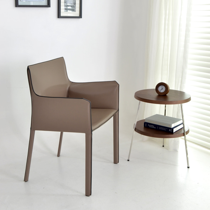 마룬 암체어. Maroon armchair (샌드)